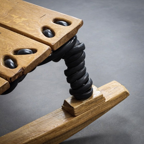 Image 1 of Fauteuil à bascule en tuyau d'arrosage, par Sander Bokkinga pour BOK, Pays-Bas, années 2020