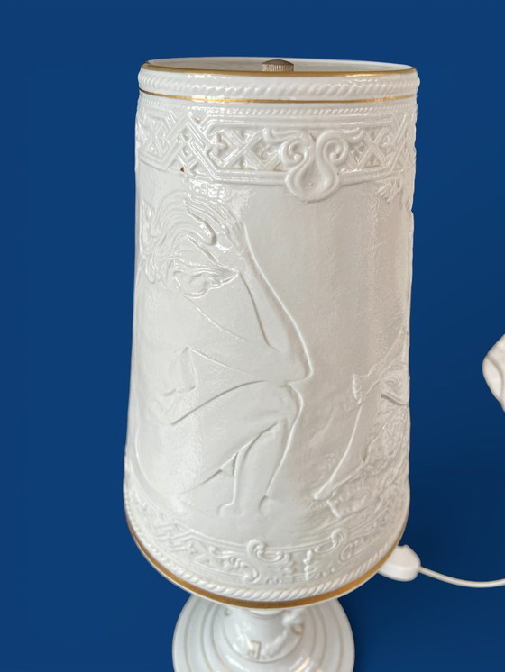 Image 1 of Lampada litofania in porcellana, Germania anni '70