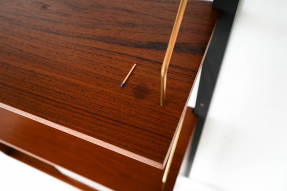 Image 1 of Teakhouten boekenkast, Deens design, jaren 60, productie: Denemarken