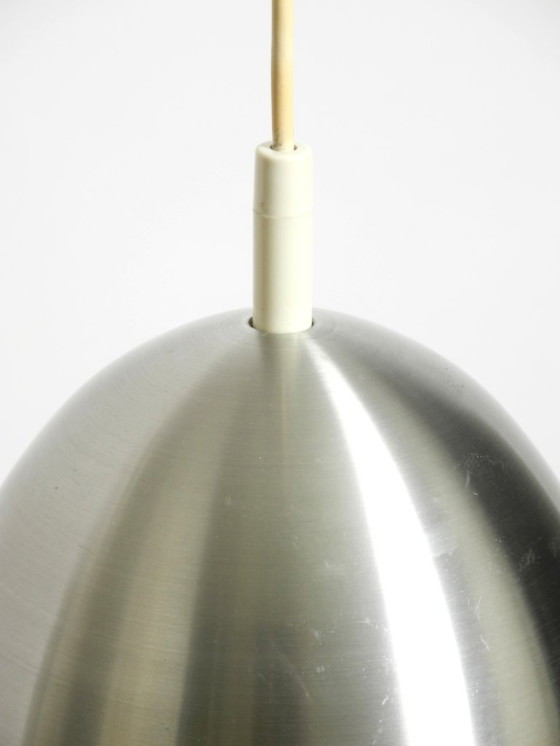 Image 1 of Magnifique petite lampe suspendue Space Age originale des années 1960 par Doria en aluminium et métal