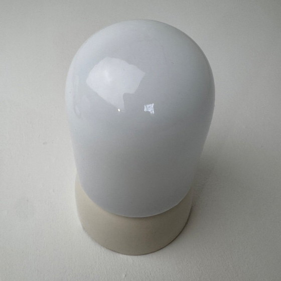 Image 1 of Vintage kleine wandlamp van opaalglas