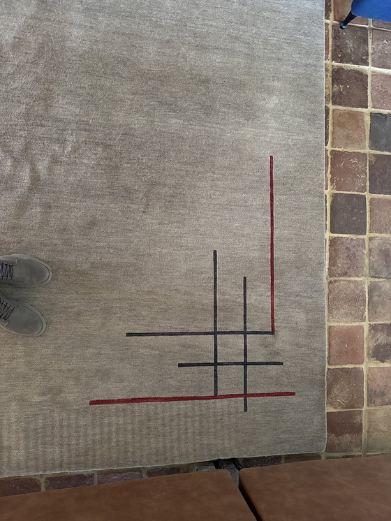 Image 1 of Handgeknoopt vloerkleed