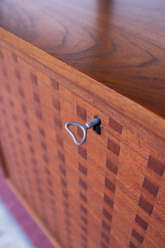 Poul Cadovius Cado Royal wandplank, plankensysteem, dressoir, vintage teakhout, Deens design, mid-century (photo 14 of 25)