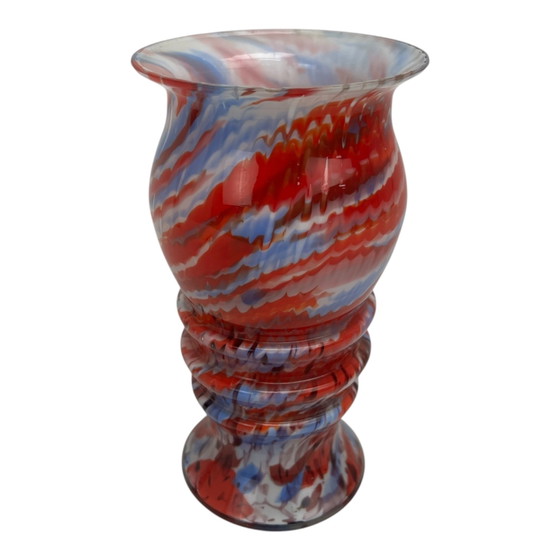 Image 1 of Antique mid-century Murano vase