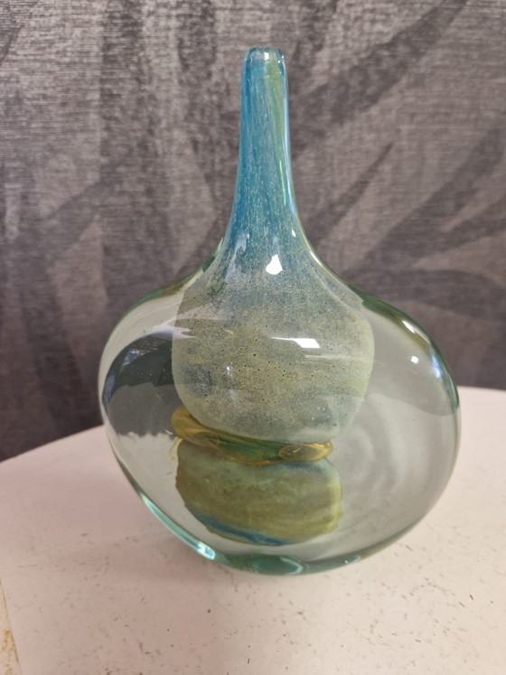 Image 1 of Vintage Mdina Vase Michael Harris