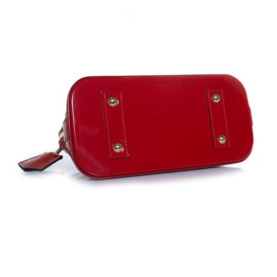 Louis Vuitton, Monogram Vernis Alma BB in Cerise – Top handle bags, Calfskin (photo 6 of 13)
