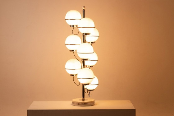 Image 1 of Gino Sarfatti for Arteluce. 9-light floor lamp. 1960s.