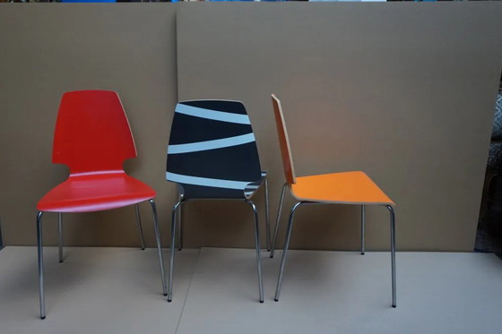 Set di tre sedie vintage – Sedie da pranzo, Wood (photo 6 of 6)