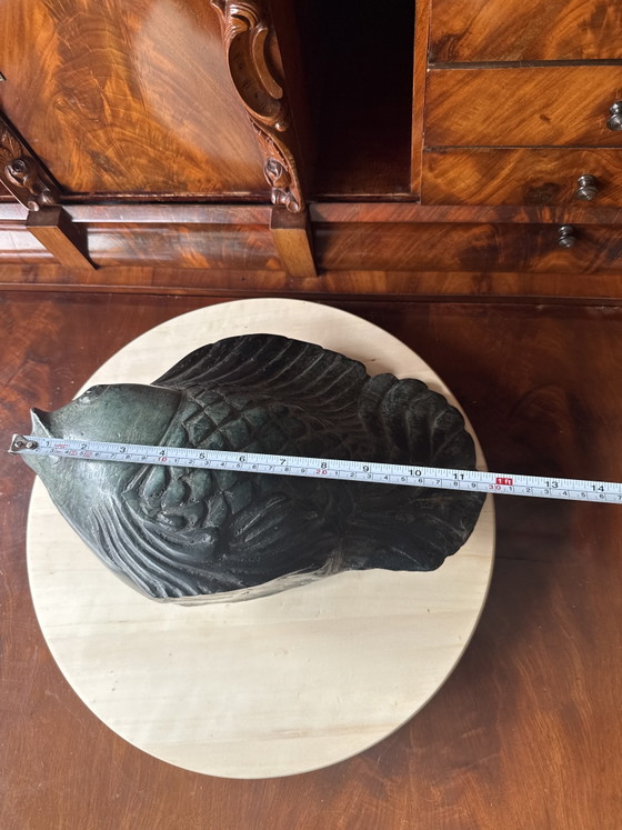 Ottone vintage che sembra una carpa di bronzo – Oggetti decorativi, Bronze, Metal (photo 9 of 9)