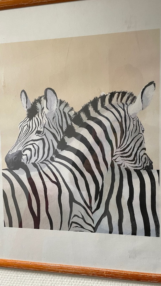 Image 1 of TABLE 2 Vintage Zebras