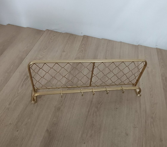 Fifties string coat rack – Metal, Textile (photo 2 of 8)
