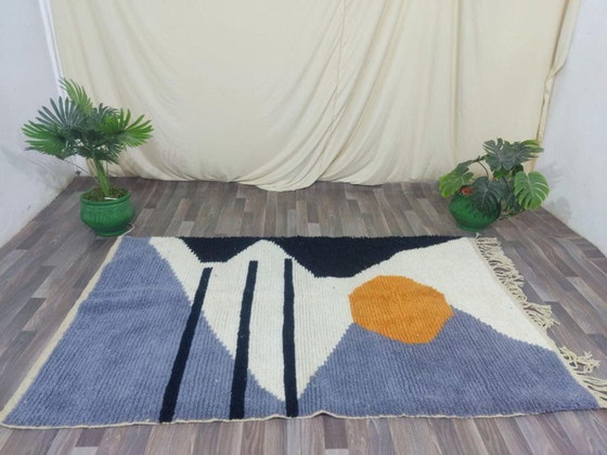 Image 1 of Tapis marocain tradicional en laine 250cmx150cm