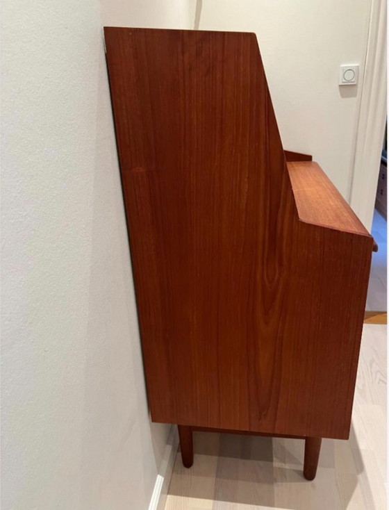 Image 1 of Danish Design teak secretary Mid Century 