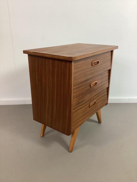Image 1 of Vintage Teak Drawer Cabinet 1960s