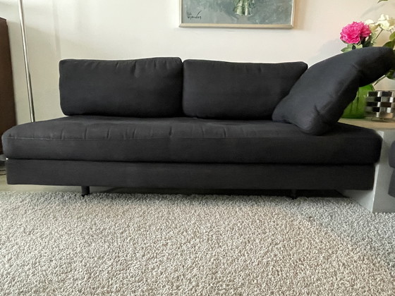 Image 1 of 2 black sofas B&B Italia, model Sity by Antonio Citterio