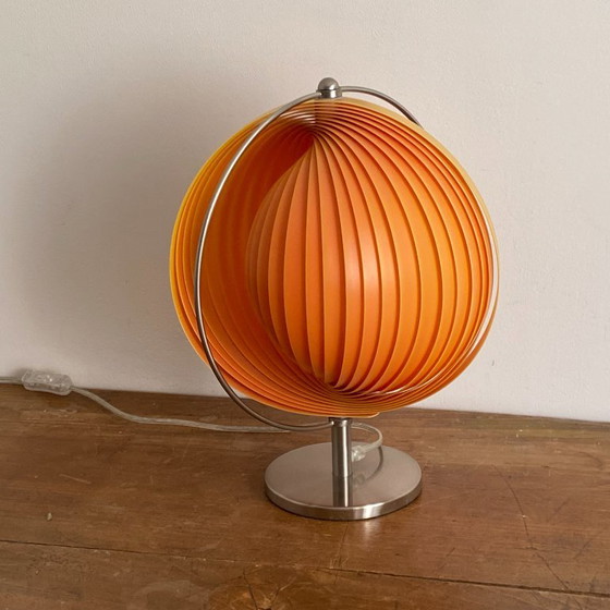 Maanlamp van Verner Panton. Heruitgegeven door Kare. 1980. – Tafellampen, Plastic, Metal (photo 3 of 7)