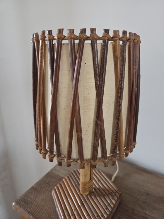 Image 1 of Rattan lamp from the 50s/60s