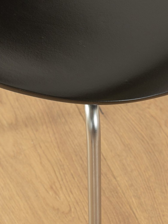 Image 1 of 2x Arne Jacobsen 3107 Esszimmerstühle, Fritz Hansen