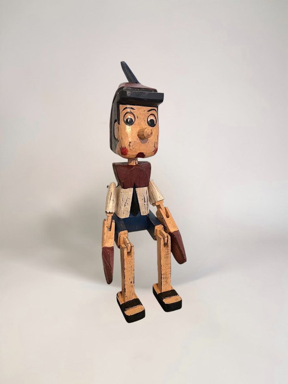 Wooden Pinocchio doll – 44 cm – handmade – Decorative Objects (photo 2 of 5)