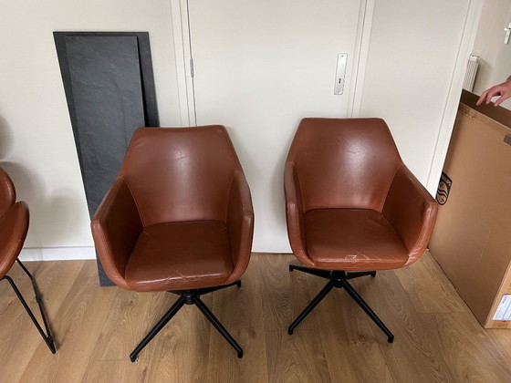 Image 1 of Westwing Draaistoelen Kunstleer met Armleuning