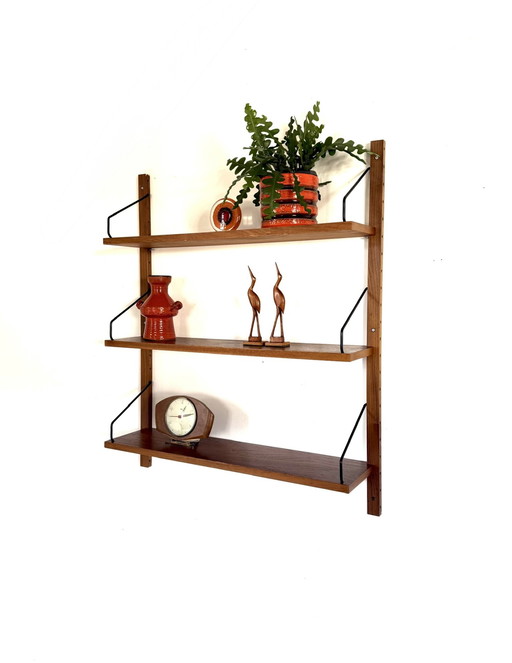 Vintage teak wall system, Poul Cadovius ‘60