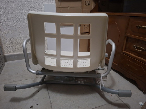 360° Orthopedic Swivel Seat / Chair for Standard Bathtub, Prim, Swivel chairs, Aluminium, White (photo 3 of 5)