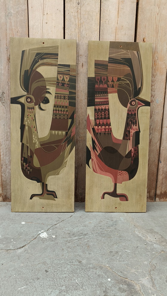 Image 1 of Gallo scandinavo, arte di metà secolo