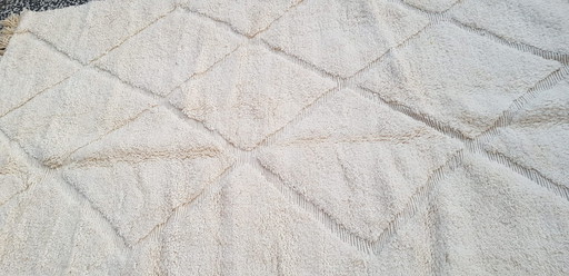 Handgeknoopt Berber tapijt wol 243x147cm