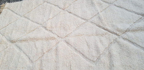 Image 1 of Handgeknoopt Berber tapijt wol 243x147cm