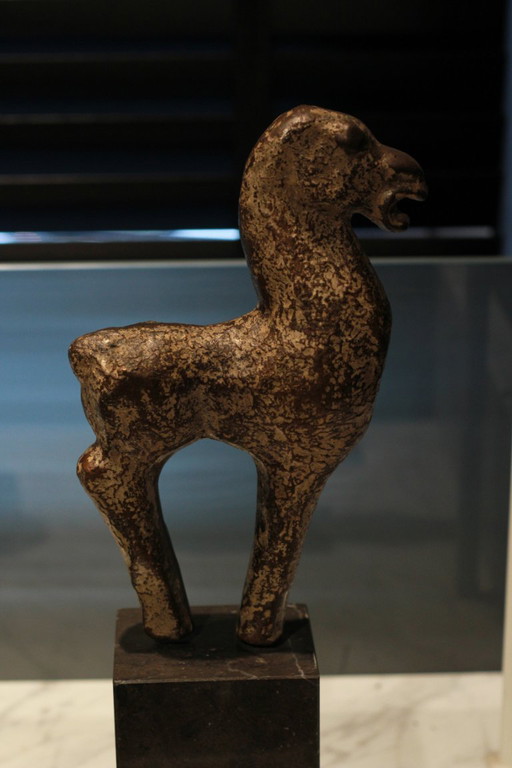 Getraind paard - Emile Cornelis