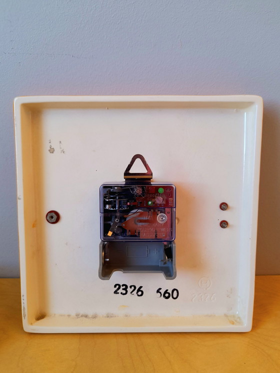 Image 1 of Hettich Ceramic Clock, Memphis 1980