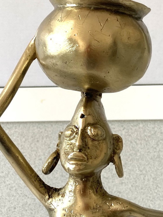 Image 1 of Antiek beeldje onderwerp beeldje Afrikaanse kunst Mossi etnische Bobo Burkina Faso 2