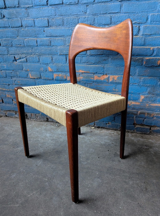 Image 1 of Silla 4x de mediados de siglo - Arne Hovmand Olsen para Mogens Kold