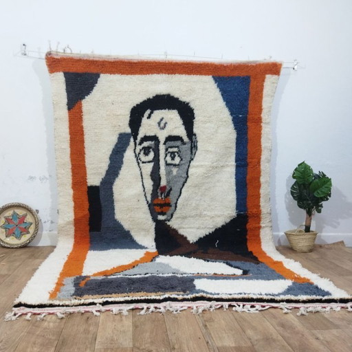 Une touche de l’âme de l’Atlas un tapis impossible à reproduire 