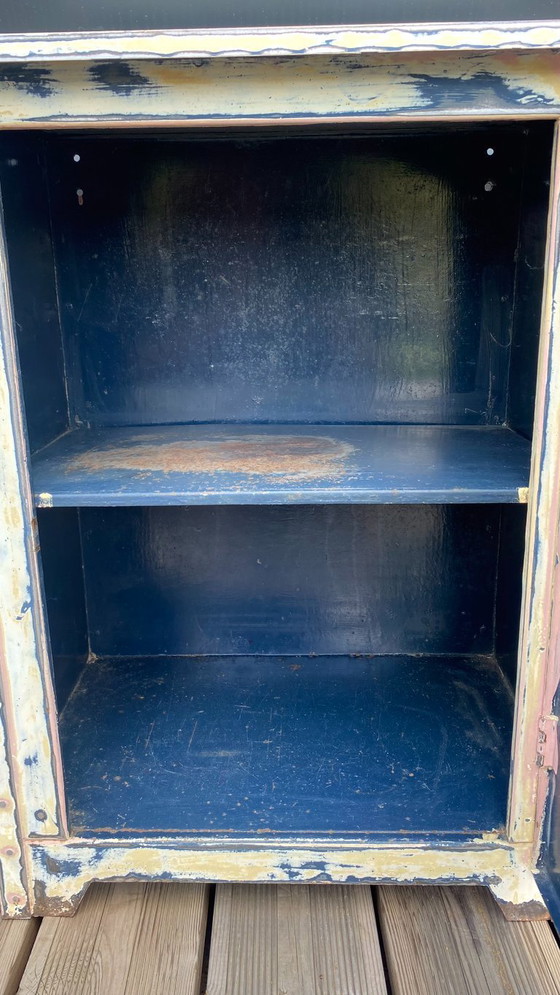 Image 1 of Klein ijzeren werkplaatskastje