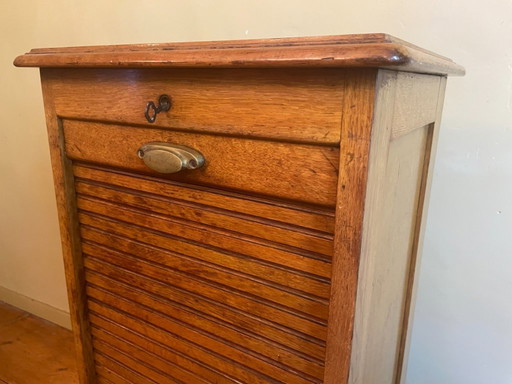 Rolluikkastje Archiefkastje Muziekkastje Art Deco 1930 Frans
