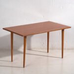 Solid wood retro style table (c.1960), Coffee tables, Brown (photo 6 of 16)