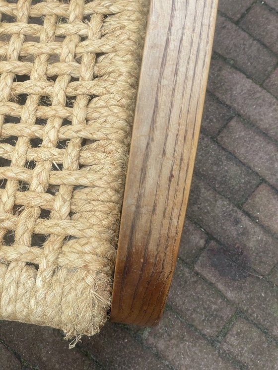 Image 1 of Fauteuil Bas van Pelt 1936 -chaise corde audoux minet