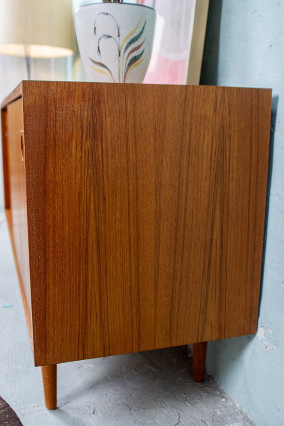 Image 1 of Vintage Teak Sideboard Chest of Drawers Lowboard Mid Century 60s