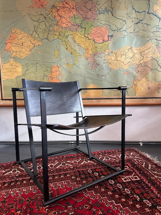 Sillón Pastoe Radboud van Beeckum – Sillones, Leather, Metal (photo 3 of 6)