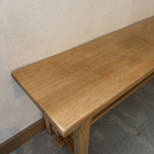 Panca in legno grezzo