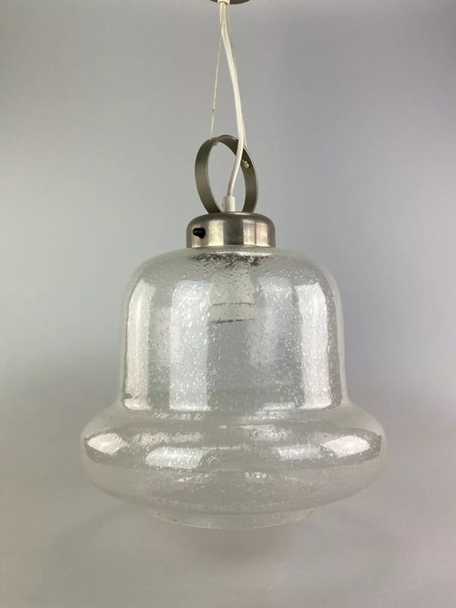 60s 70s lamp lamp hanging lamp glass ceiling lamp space age design 60s