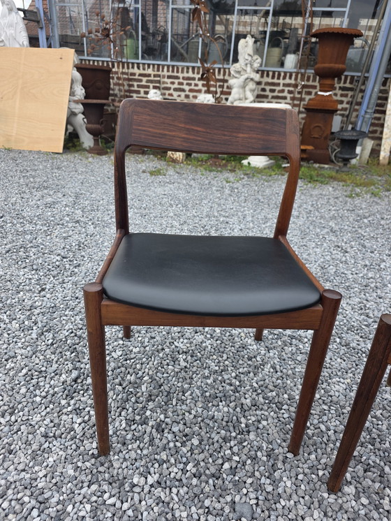 Image 1 of 4 Skandinavische Stühle von Scantic Møbelværk Dänisches Design 60er Jahre