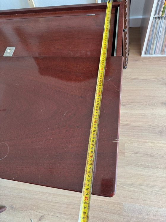 Magic box tafel en spiegel, Kaptafels, Glas, Hout, Bruin (foto 9 van 13)