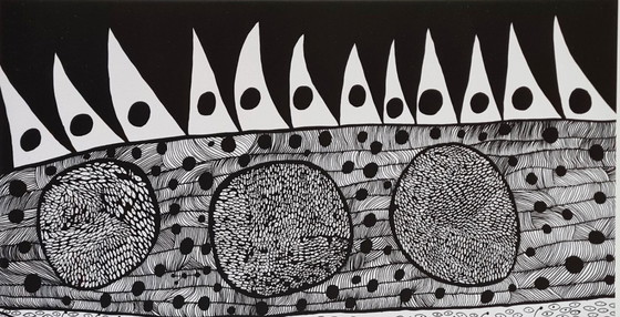 Image 1 of Nach Yayoi Kusama, Aufwachen, Lithografie, 1990er Jahre