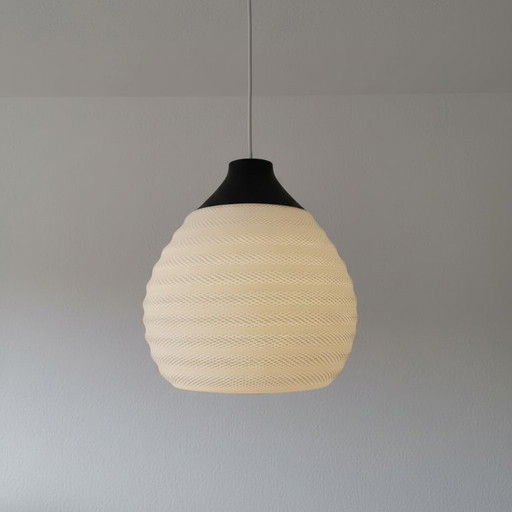 Lámpara colgante moderna blanca – 30 cm