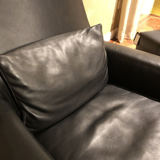 Image 1 of Italian Design Dion armchair with ottoman