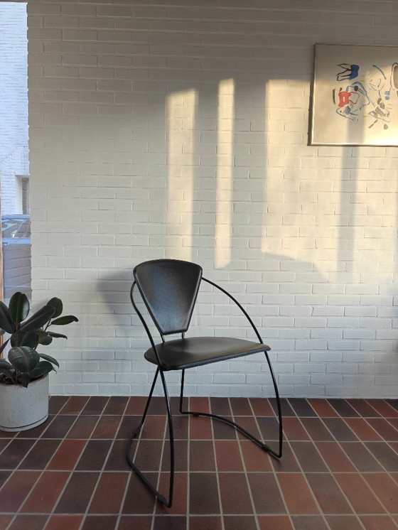 Image 1 of Juego de 4 sillas de diseño - Arrben 'Linda' - Negro