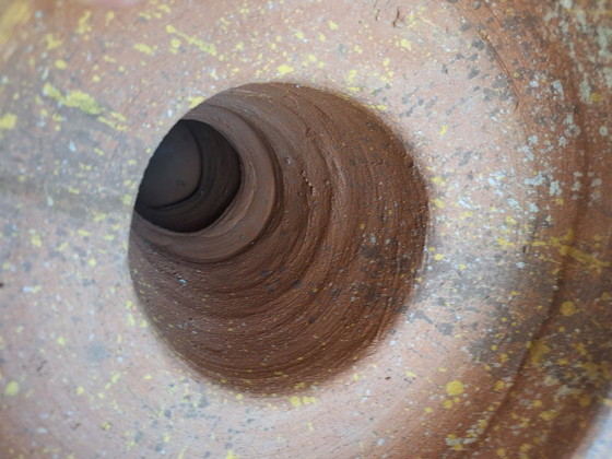 Image 1 of Columna de terracota con pátina antigua