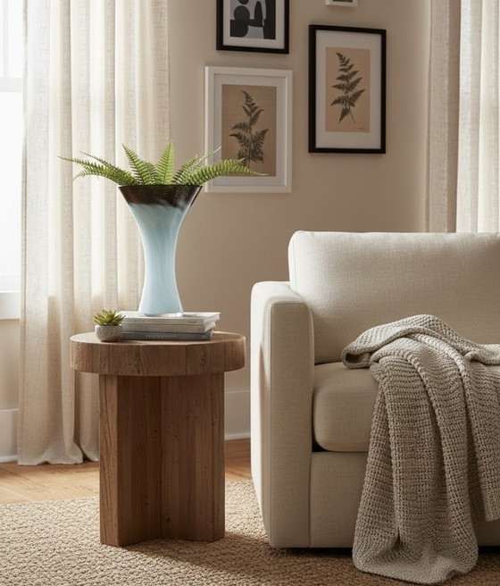 Image 1 of Magnifique vase en verre d'art de style Murano - Bleu ciel et écaille de tortue